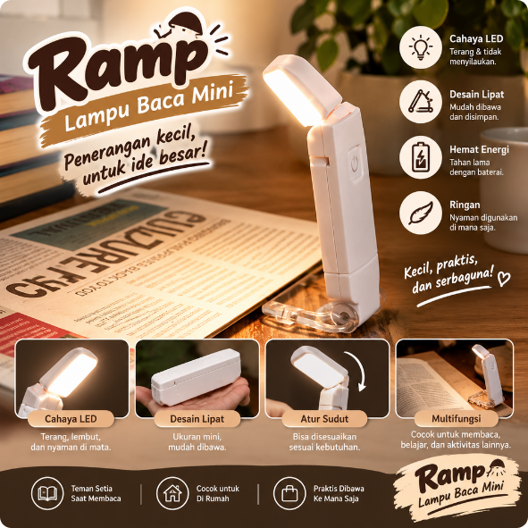 Lampu Baca Mini