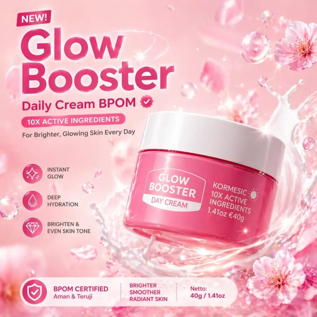Glow Booster Daily Cream BPOM BL77-947 logo