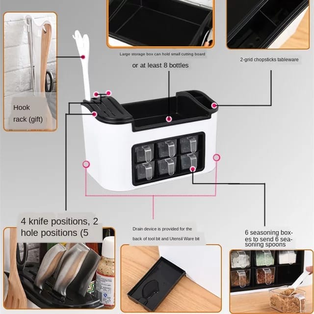 Rak Bumbu Organizer ⚡