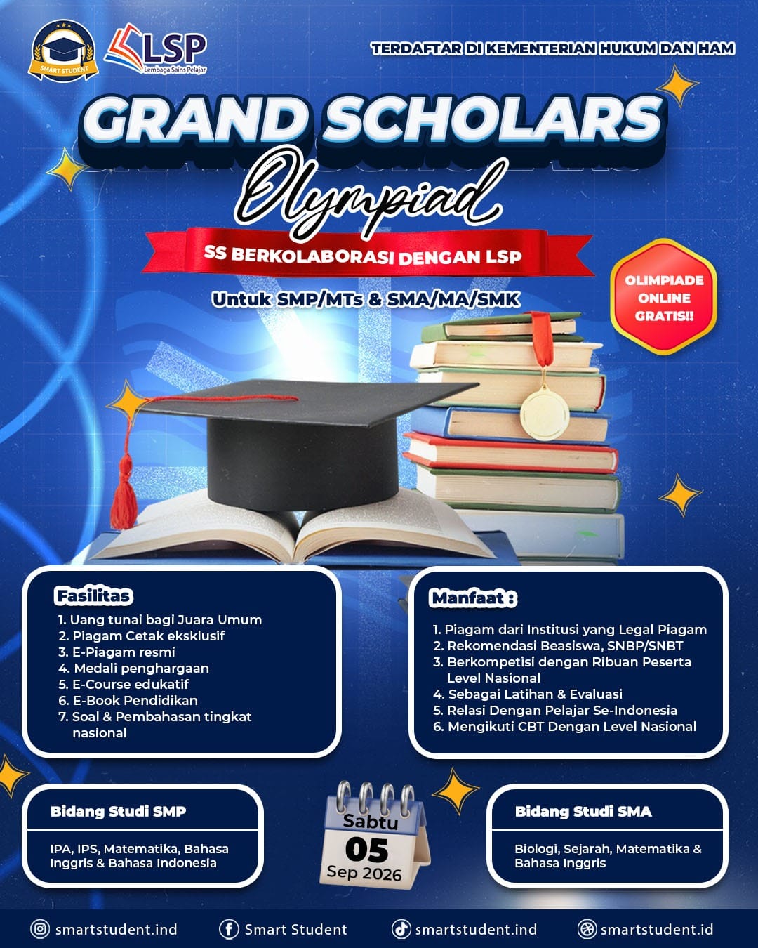 GRAND SCHOLARS OLYMPIAD 2026 logo