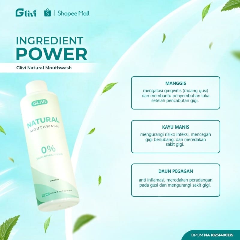 GLIVI MOUTHWASH logo