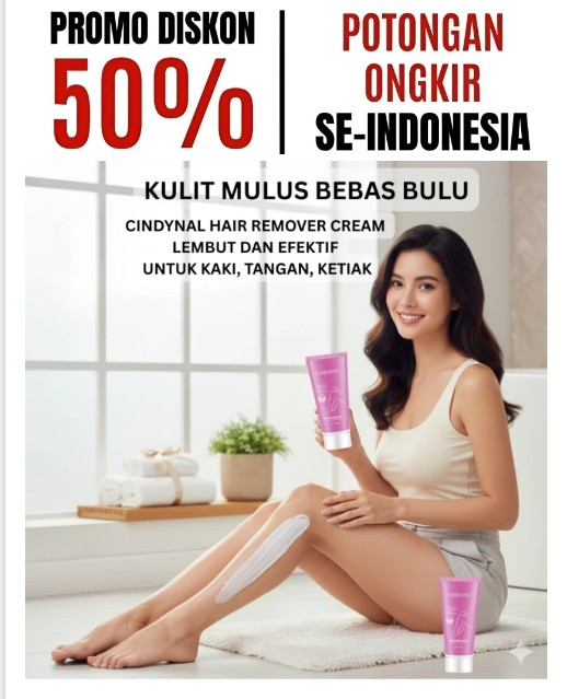 CINDYNAL HAIR REMOVAL BONUS CINDYNAL PEMUTIH KETIAK DAN SELANGKANGAN BESTPRODUK logo