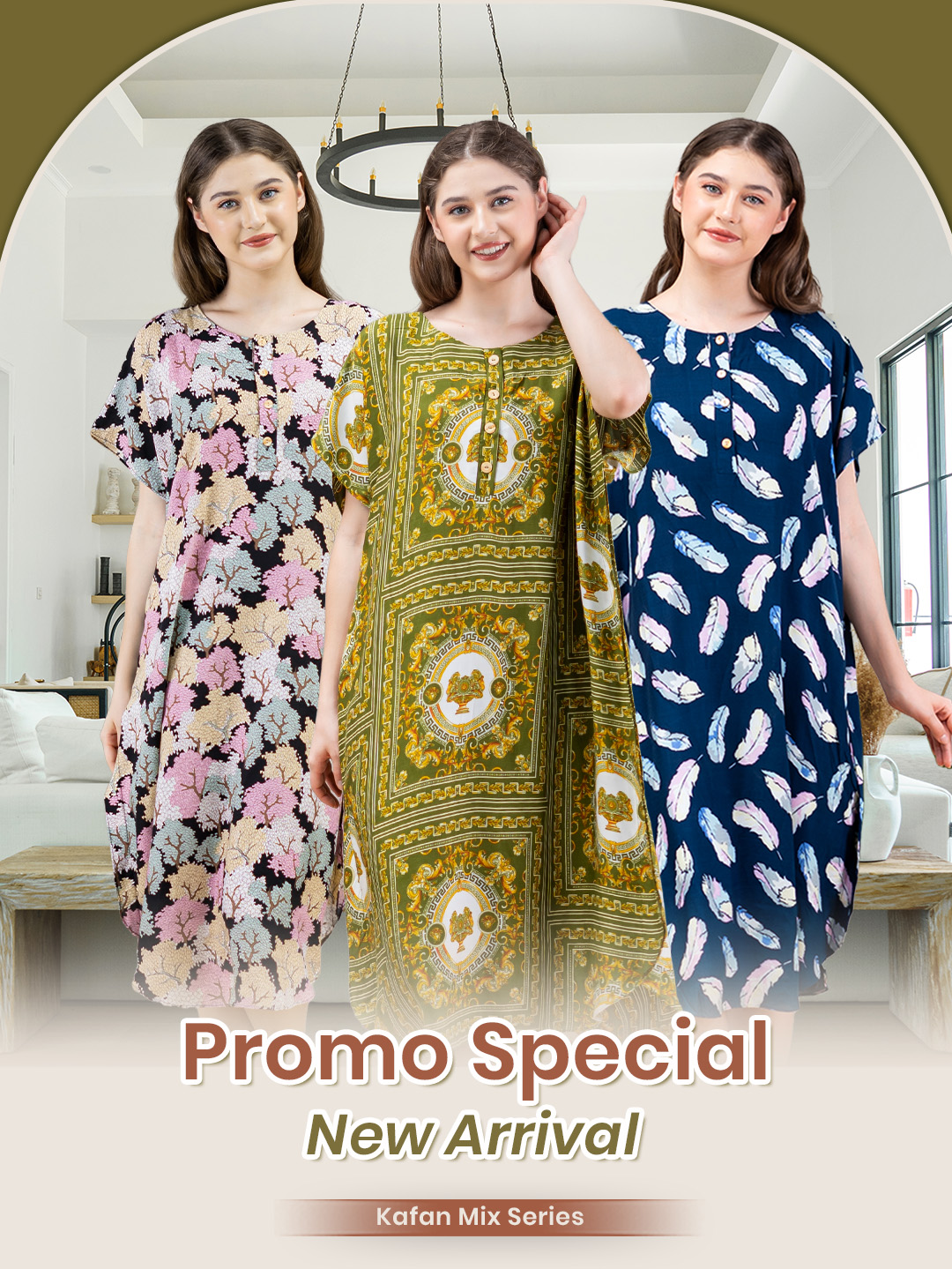 # FADS - Homewear Kaftan Mix Clover, Aruna, Calista (149-2 Piece) logo