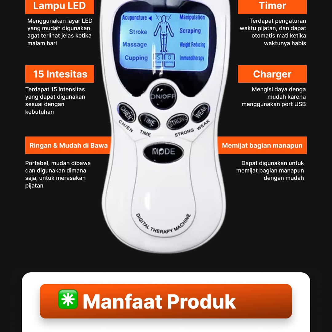 MESIN PIJAT AKUPUNTUR 7