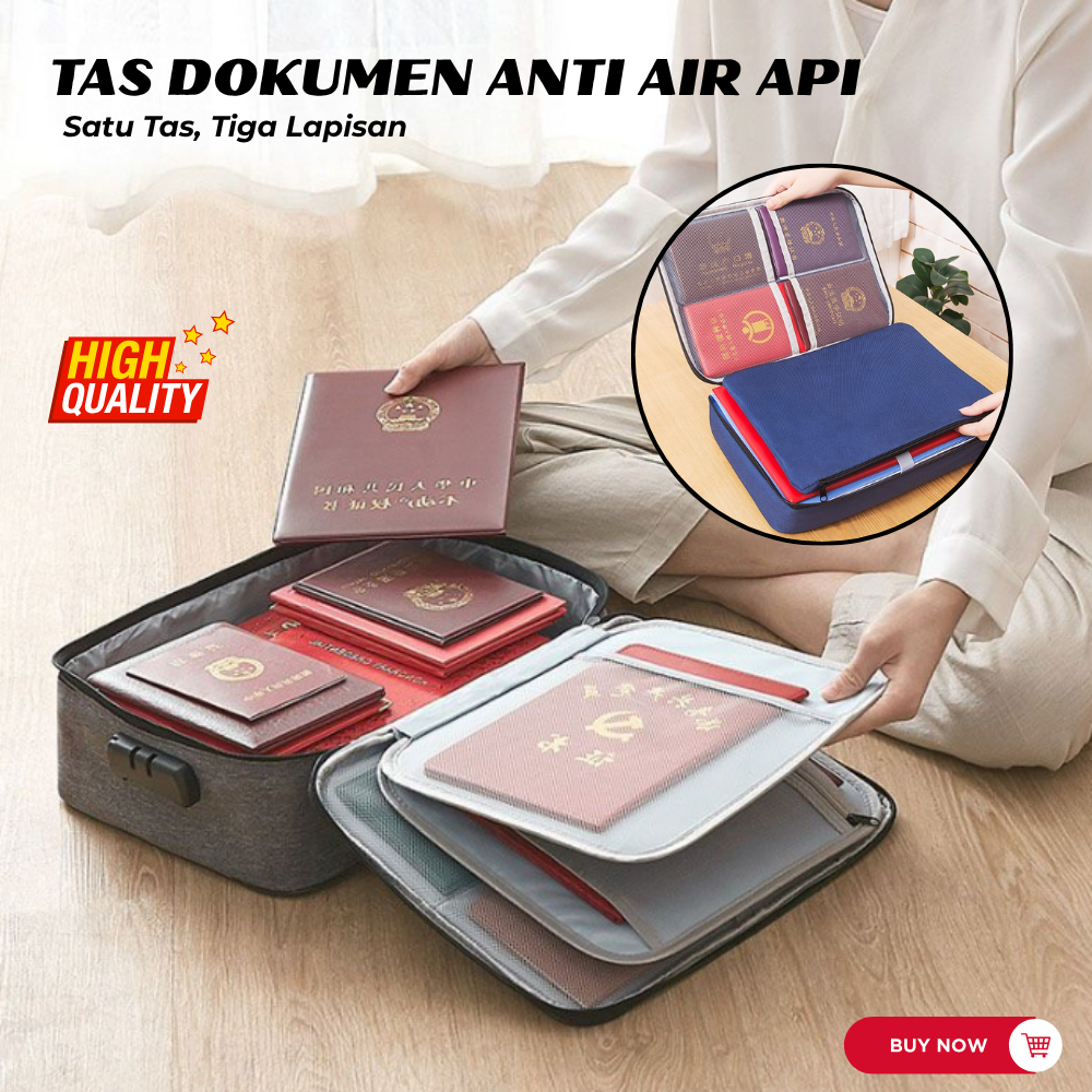 Tas Dokumen Anti Air Api logo