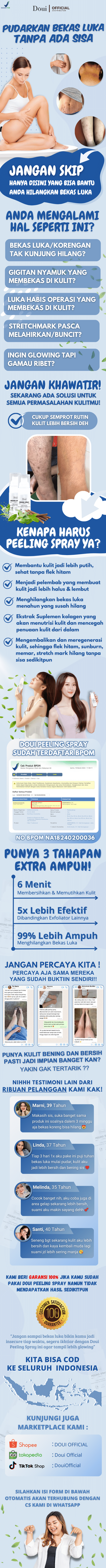 DOUI PEELING SPRAY FB NL logo