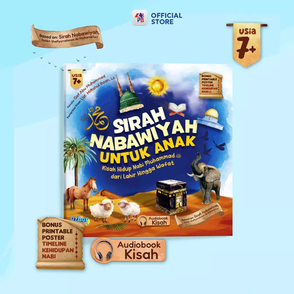 Sirah Nabawiyah Untuk Anak Usia 7+ (Audiobook Kisah) - AM logo