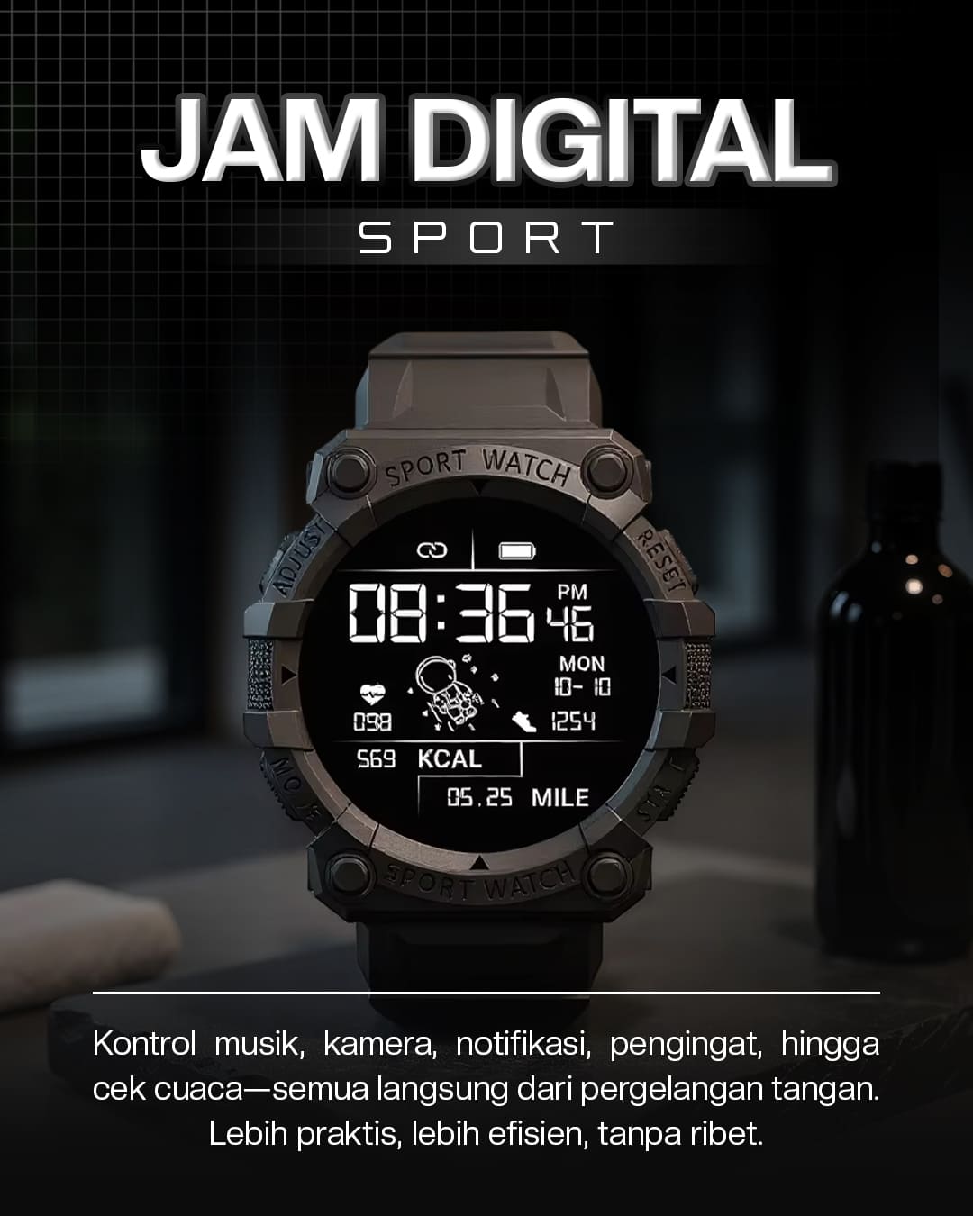 Jam Digital Sport Watch G logo