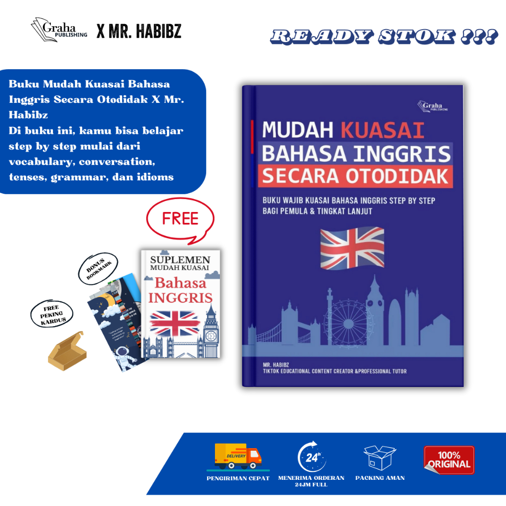 Buku Mudah Kuasai Bahasa Inggris 2⚡ logo