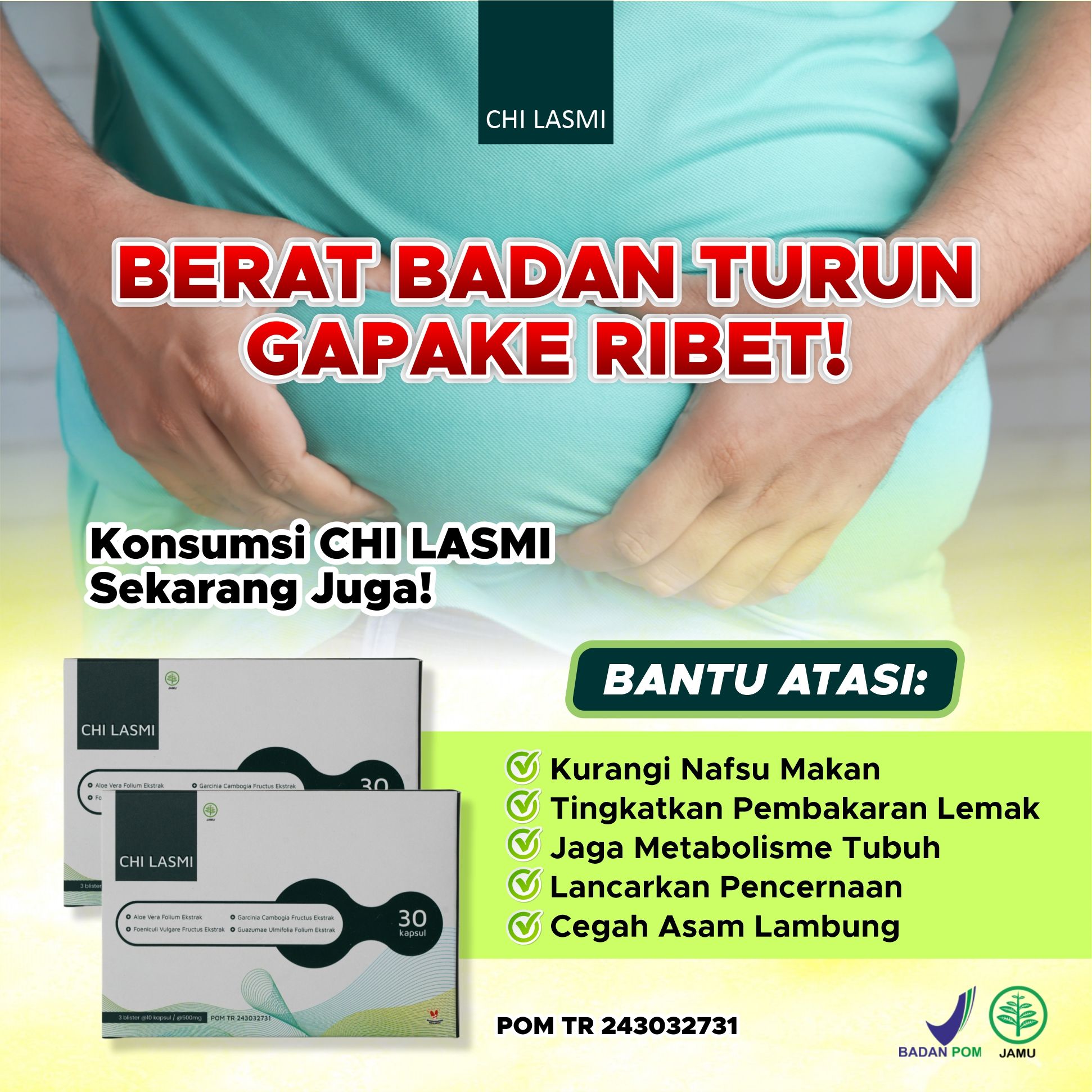 Lasmi Bundling Kapsul dan Teh - FBE