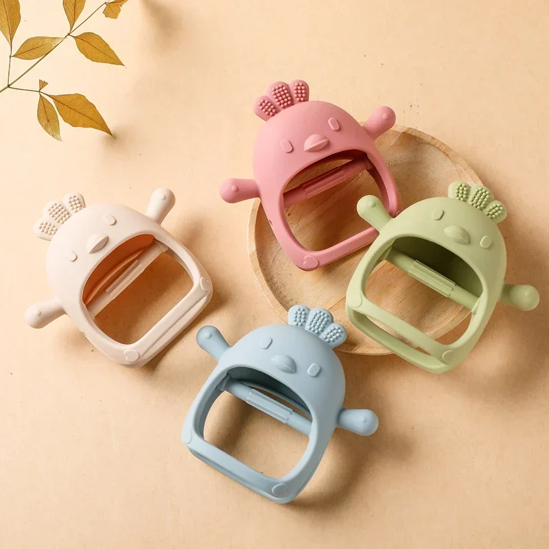 Baby Silicone Plove Teether Cut logo