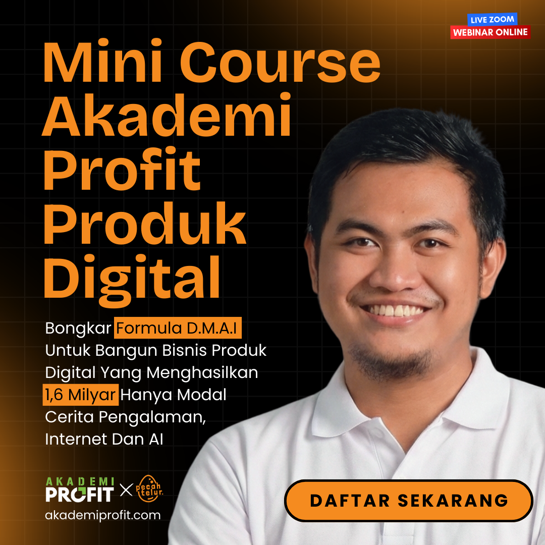 Akademi Profit x Pecah Telur | Zoom Mini Course logo