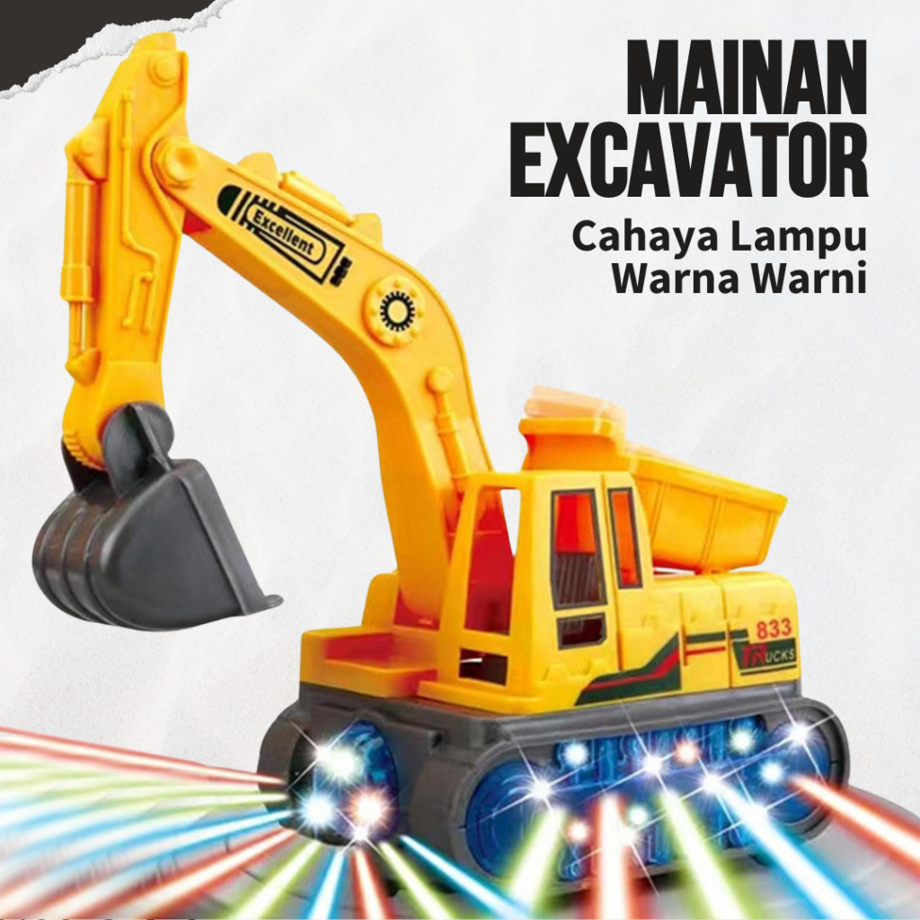 Rid Produk Mainan Truk Beko Excavator Google logo