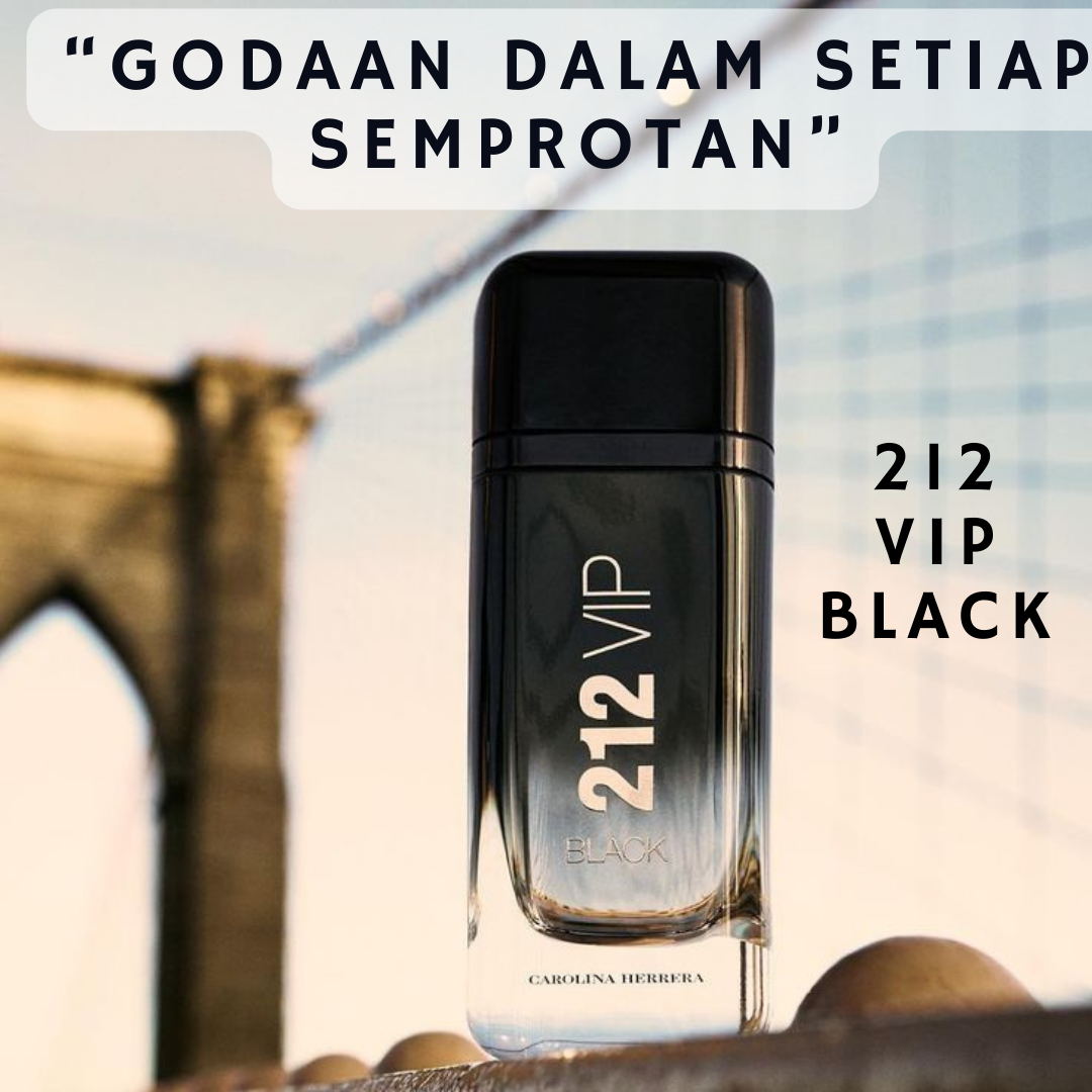 DISC 70% 212 VIP Black EDP 100ML