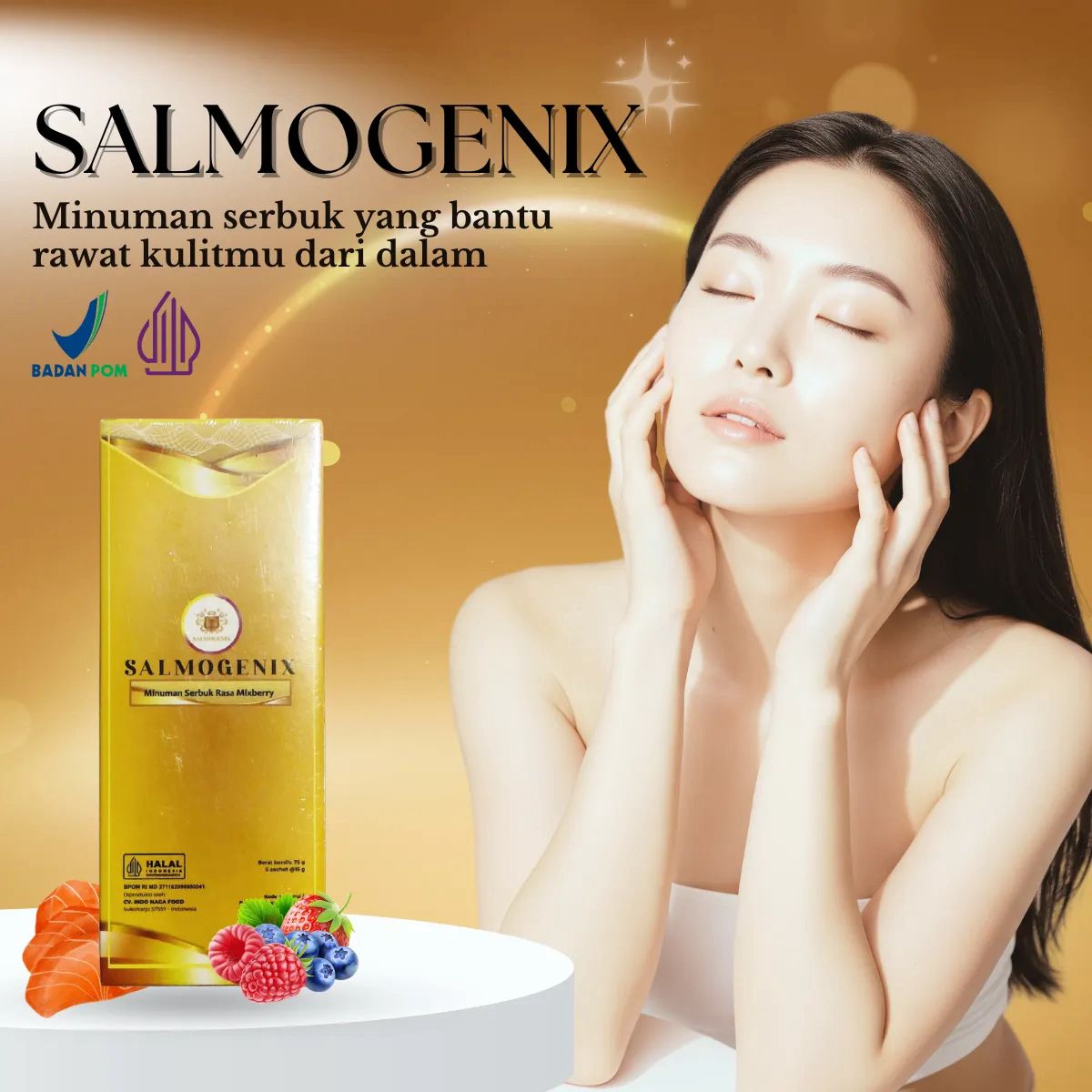 Salmogenix BPOM GA BL77 logo