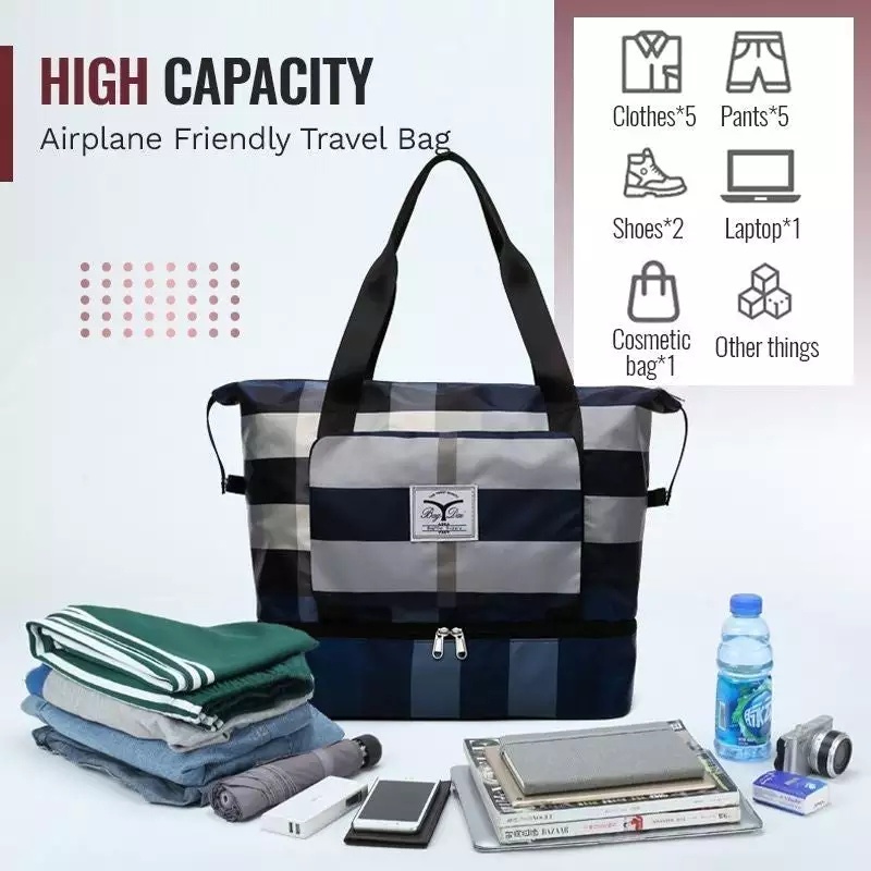 TAS LIPAT DUFFEL BAG ⚡ logo
