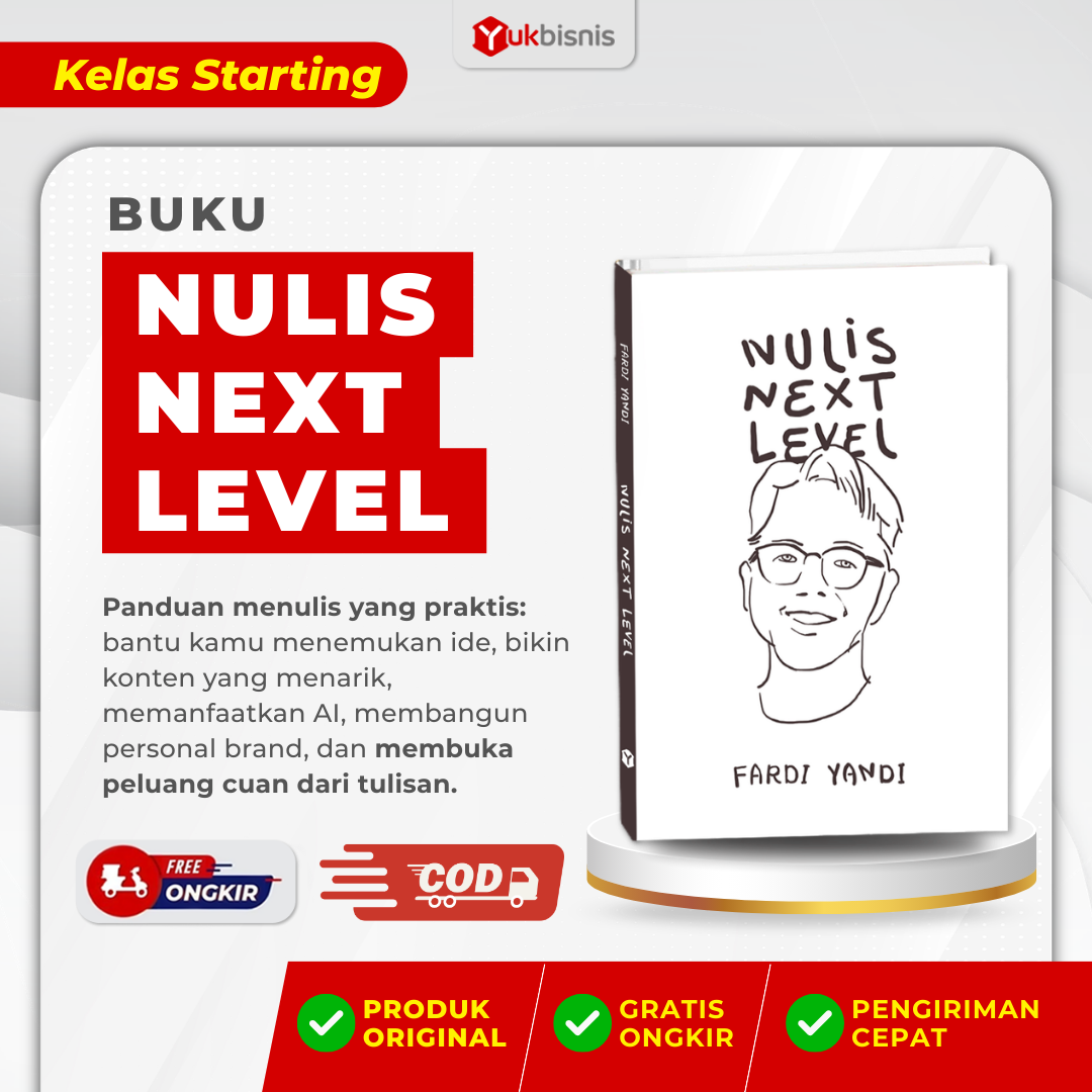 Buku Nulis Next Level karya Fardi Yandi logo