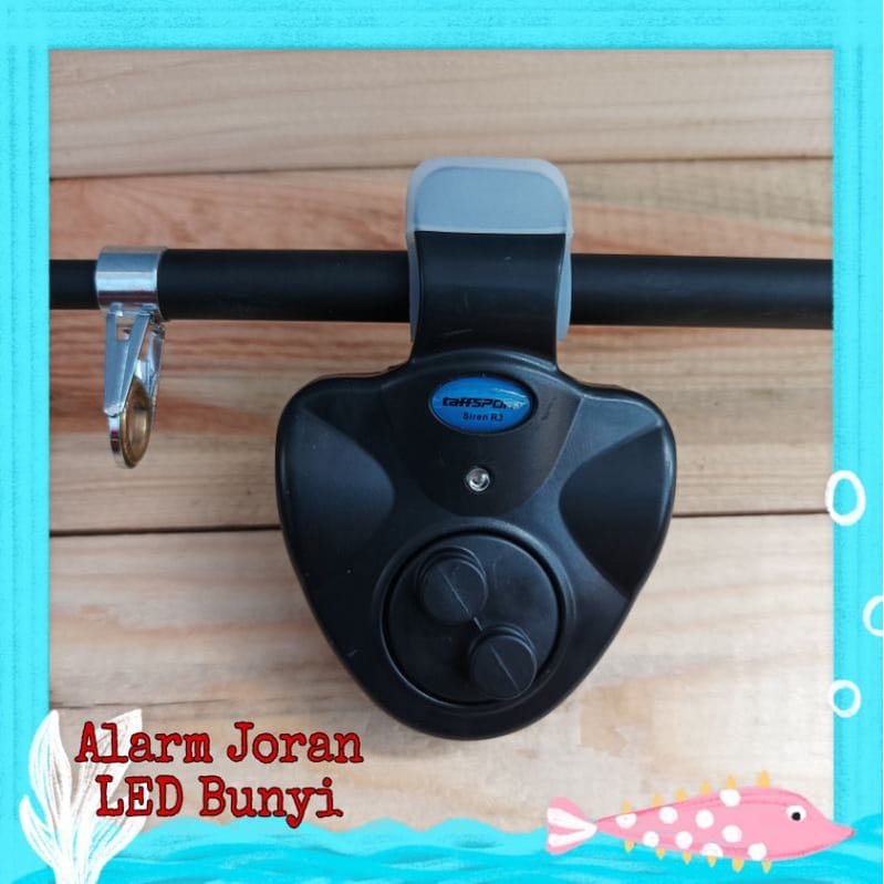 Alarm Pancing dengan Indikator Suara LED ⚡ logo