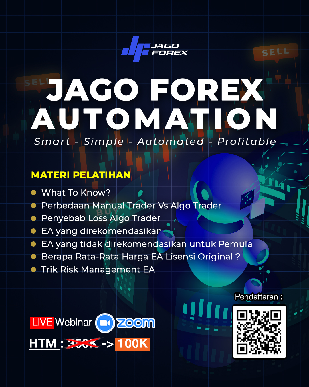 Webinar Jago Forex Automation - JR logo