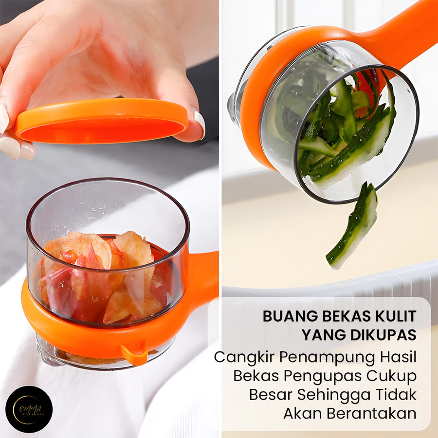 M635 Peeler Pengupas Kulit Buah 3pcs ⚡ logo