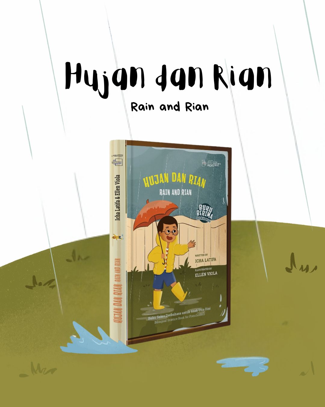 Hujan dan Rian (Rain and Rian) logo