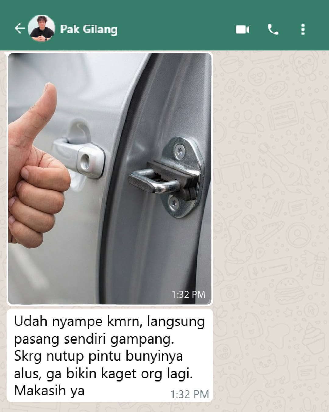 HUSHDOOR (Peredam Pintu Mobil) logo