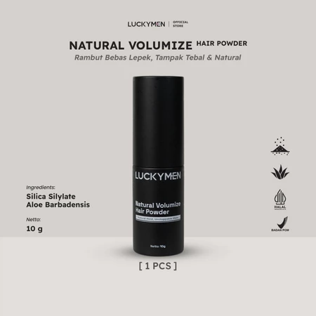 Luckymen Natural Volumize Hair Powder - FBR logo