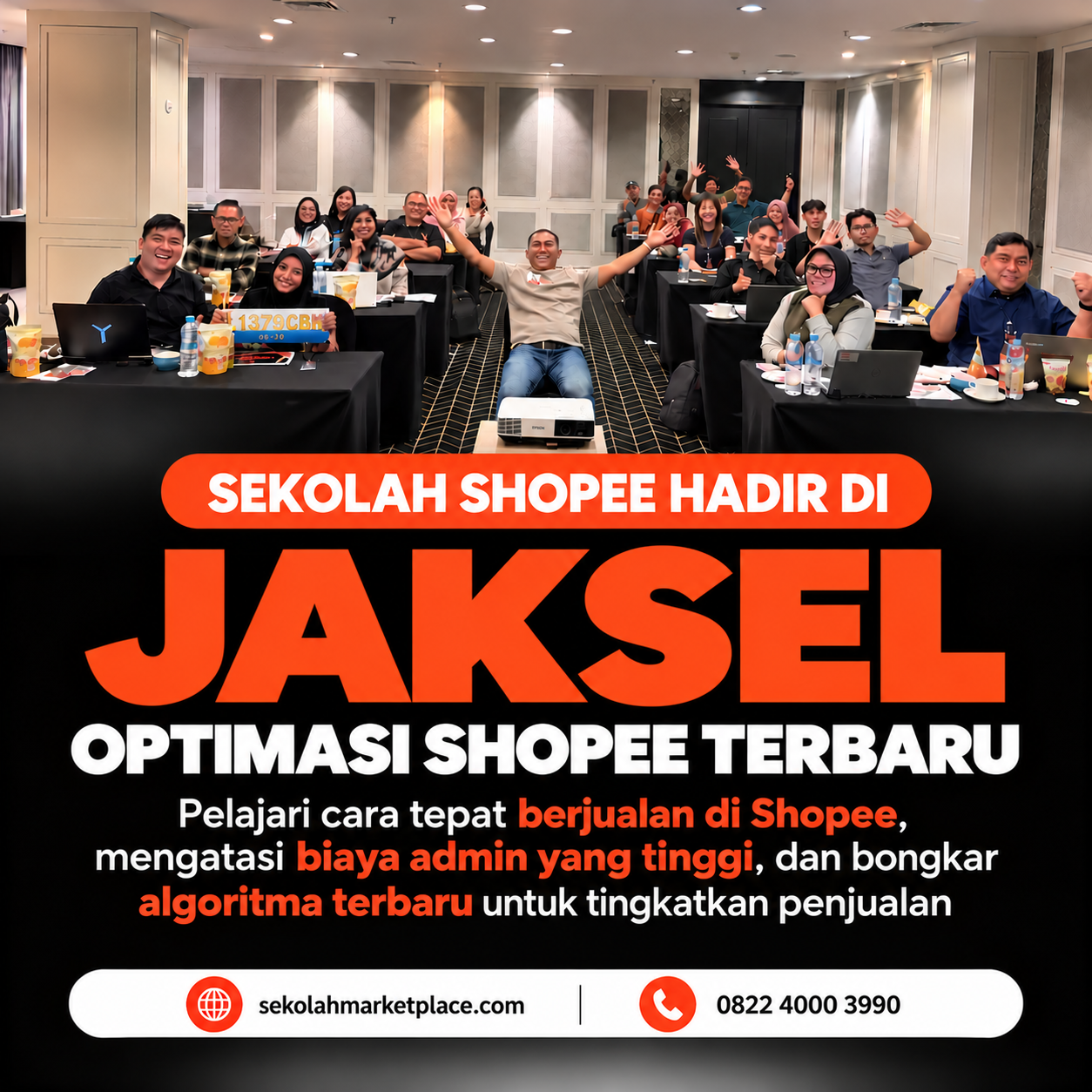 SEKOLAH SHOPEE INDONESIA Jakarta Selatan (30/10/2026) TB logo