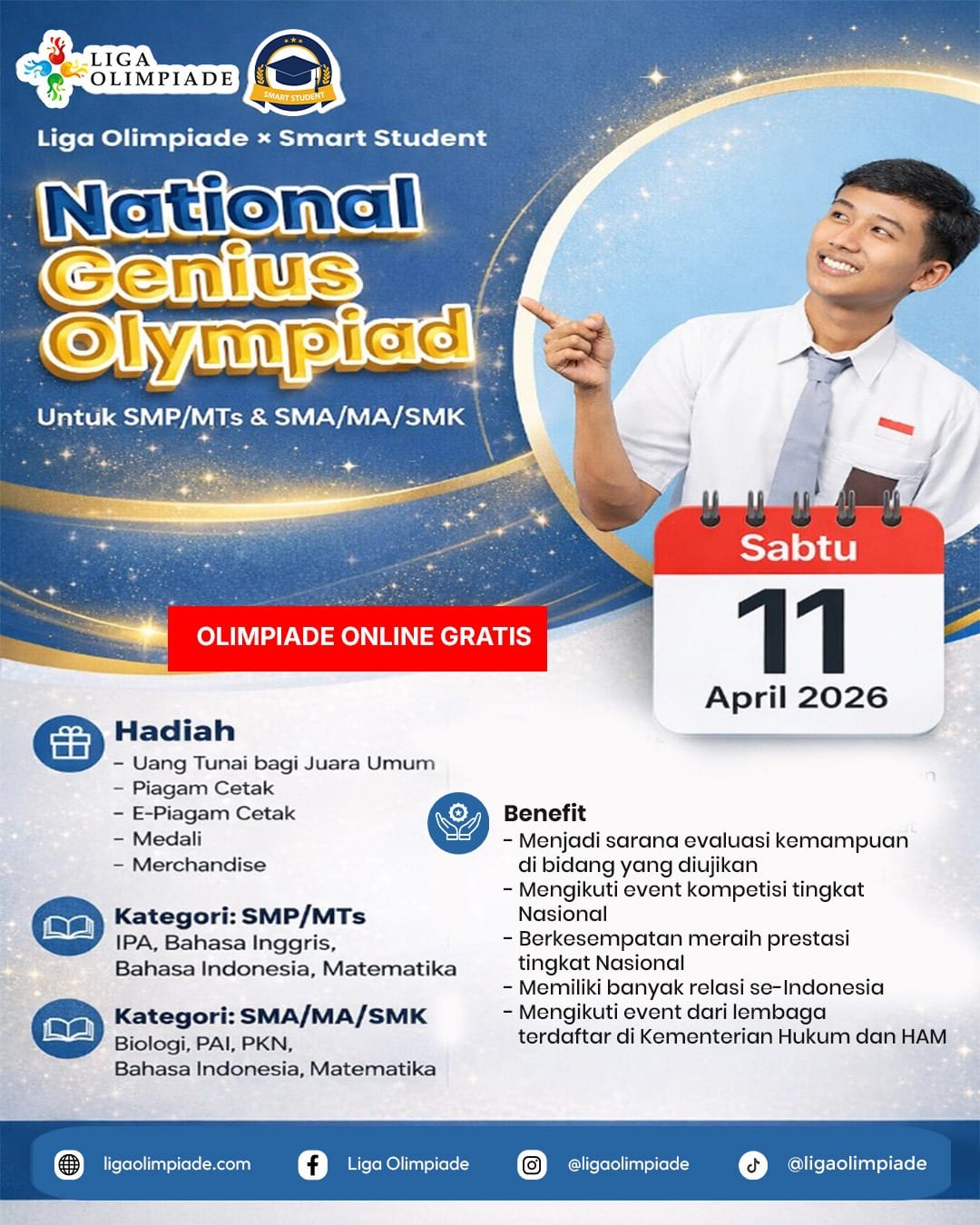 NATIONAL GENIUS OLYMPIAD 2026 logo