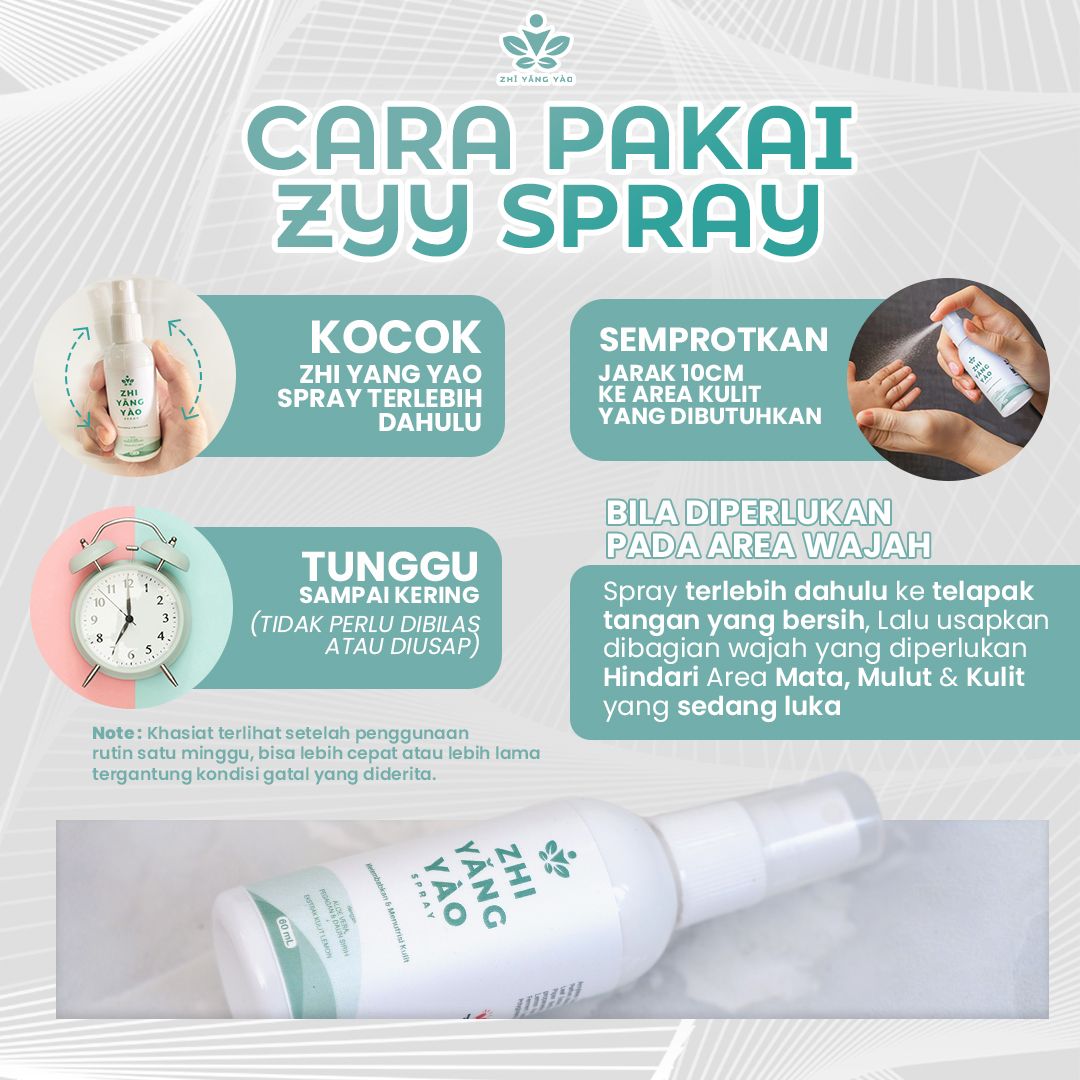ZHI YANG YAO SPRAY T AD