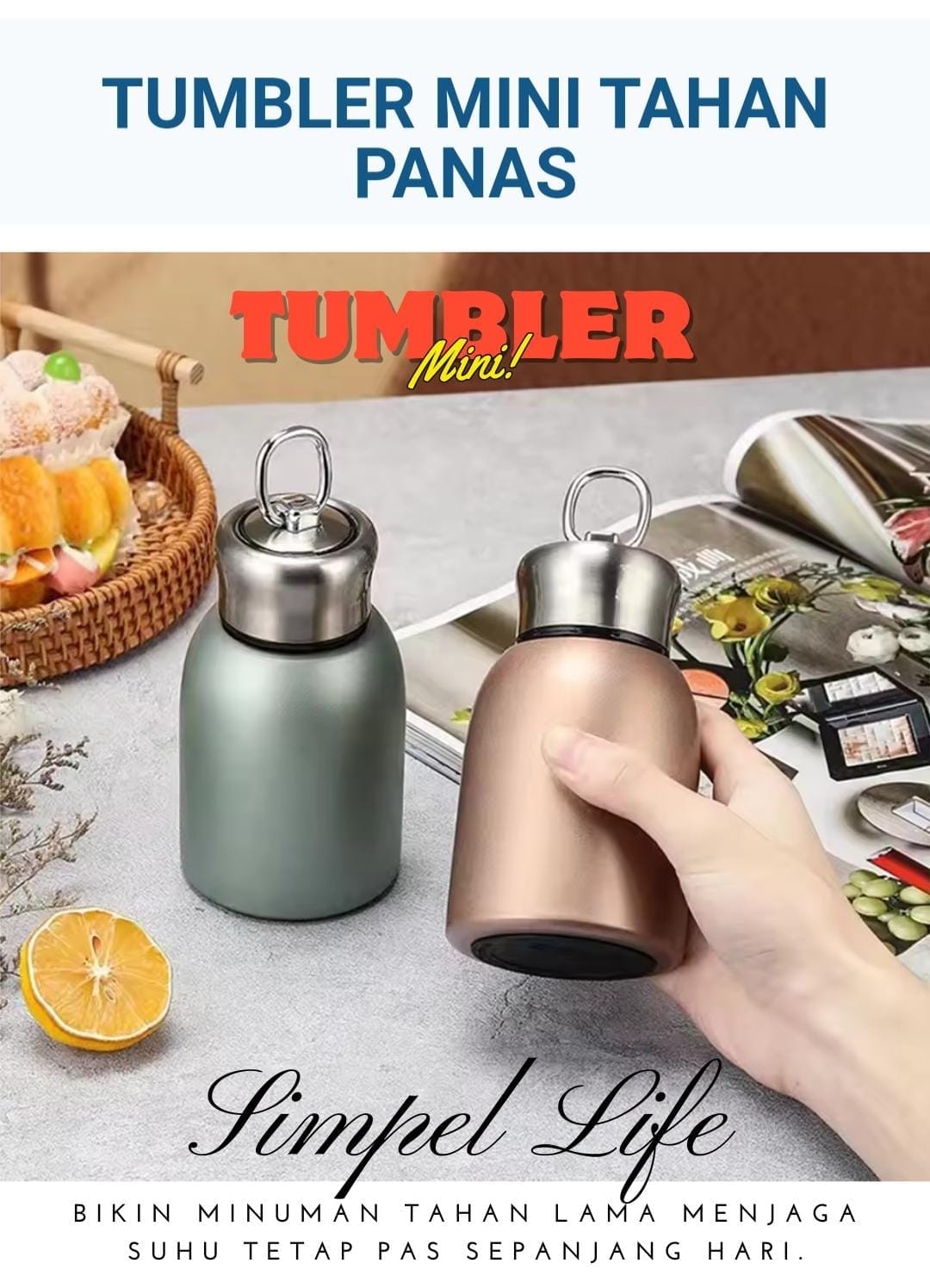 Heat Resistant Mini Tumbler