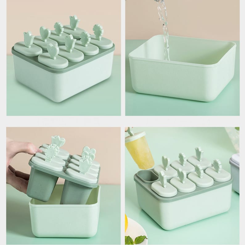 Cetakan Es Batu Dengan Tutup / Cetakan Es Krim Stik, BELI 1 GRATIS 1✨ logo