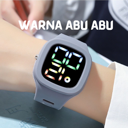 JAM TANGAN LED PRIA WANITA  PREMIUM TAHAN AIR