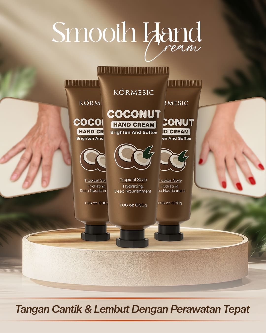 Smooth Hand Cream Krim Tangan BPOM G logo