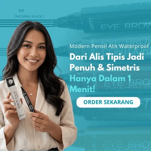 Modern Pensil Alis Waterproof F-BII logo