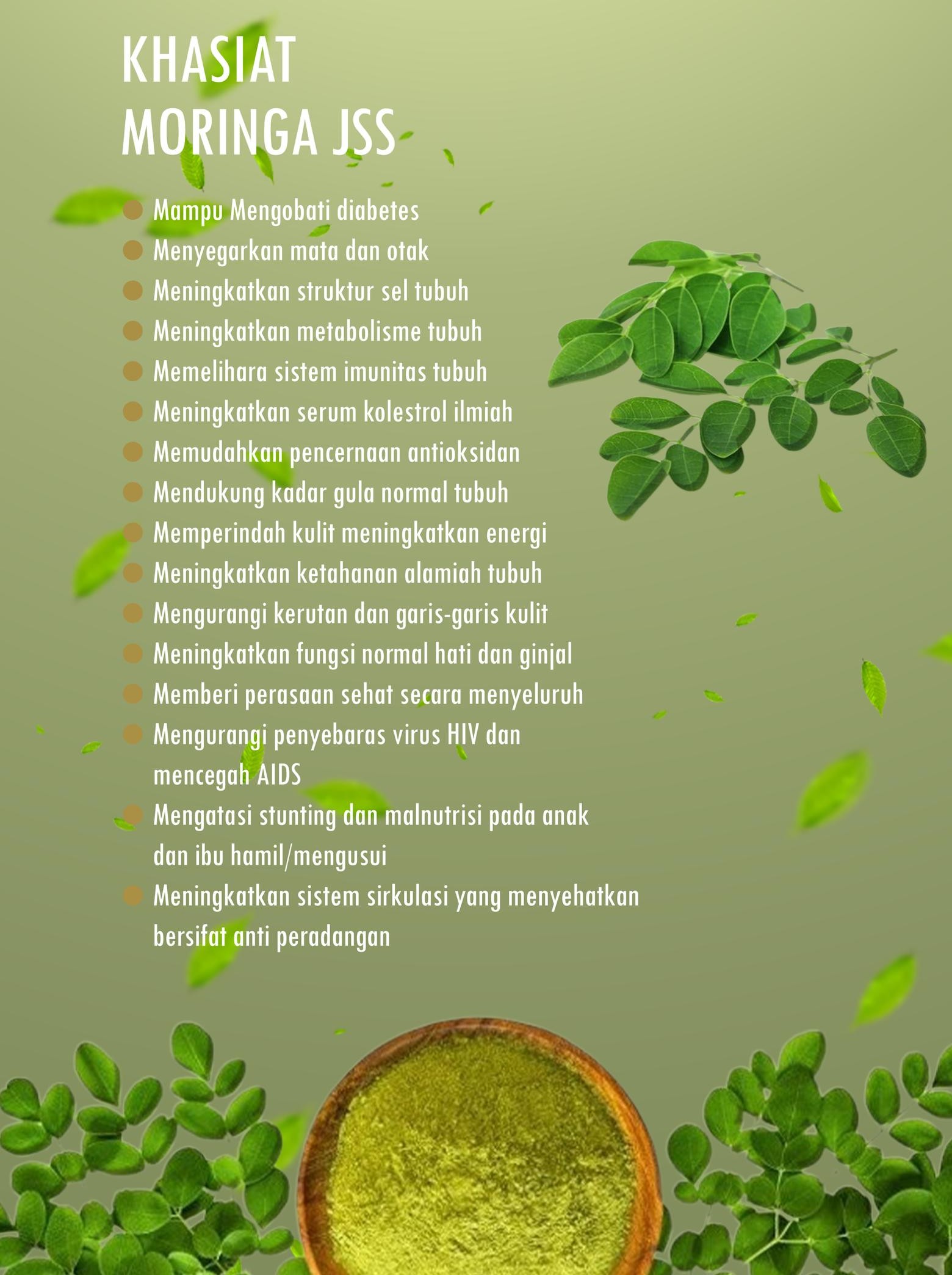 Moringa JSS Cangkir Emas