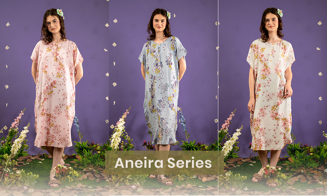 # FADS - Homewear Kaftan Mix Irina anneira Stella (199k - 3 Piece) ASC