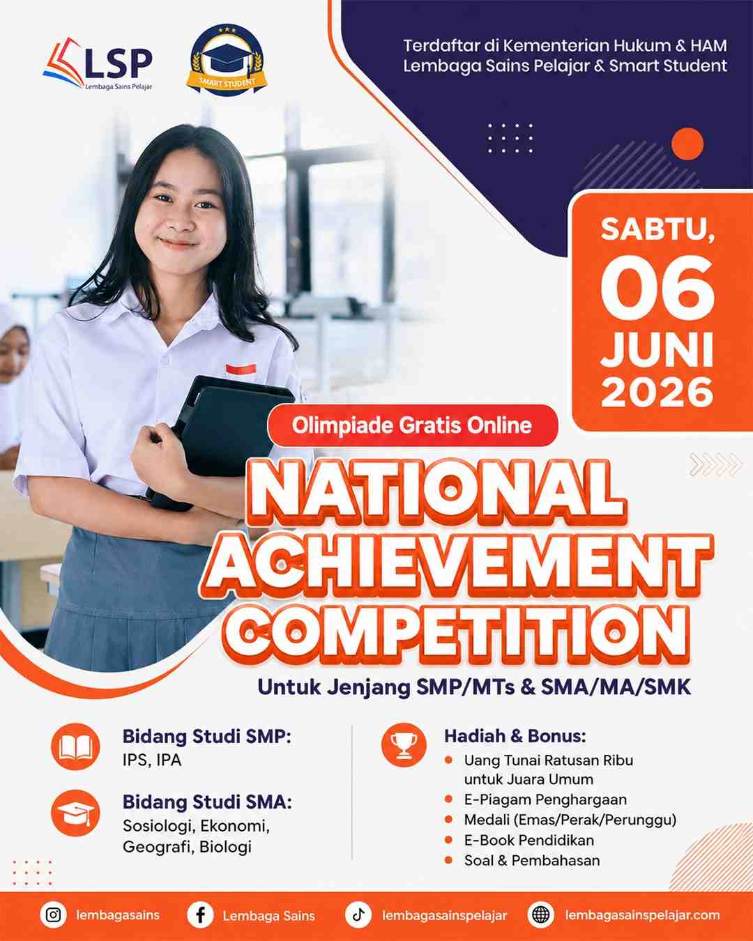 NATIONAL ACHIEVEMENT COMPETITION 2026 (LSP) logo