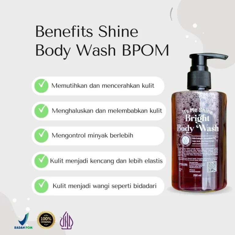 Shine Body Wash BPOM FR62-24