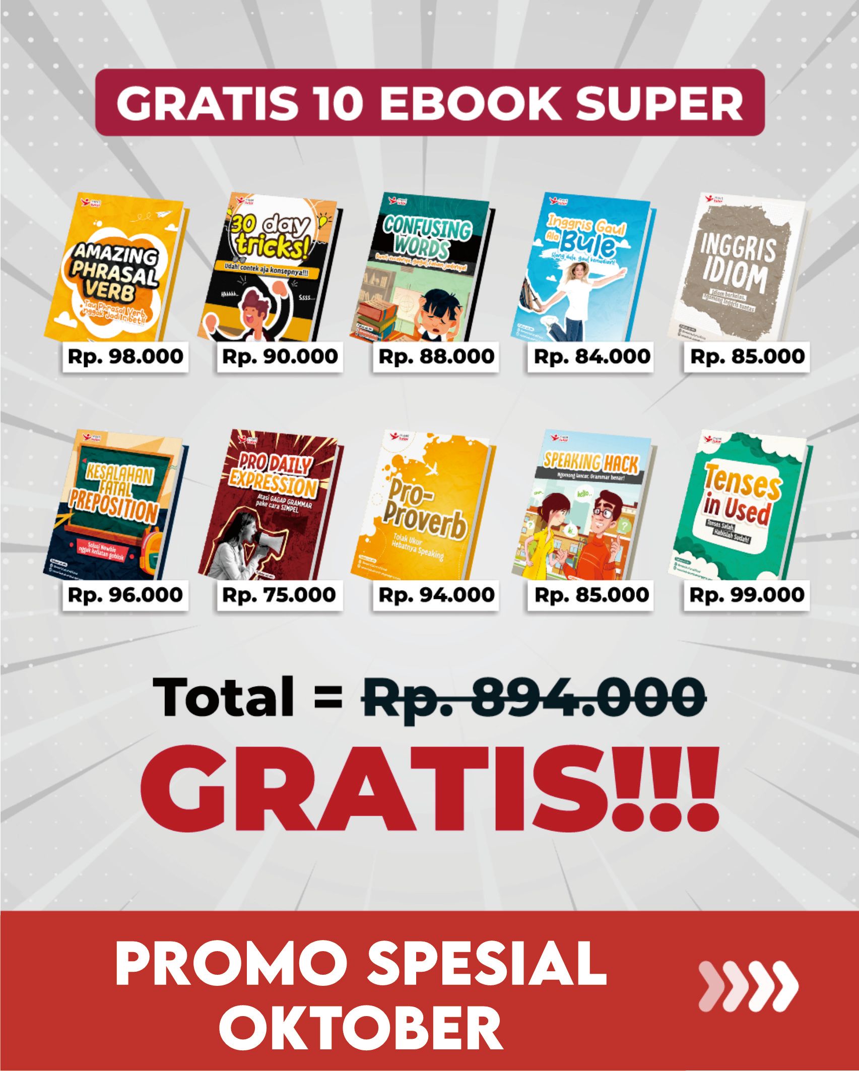 ENGLISH HACK -PROMO OKTOBER SPESIAL 2025