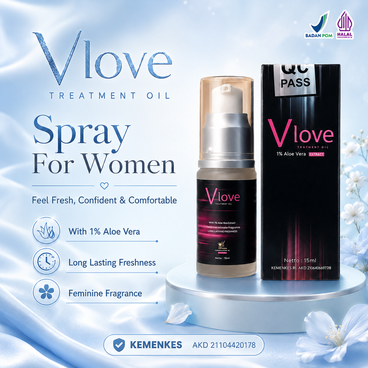 V-LOVE GEL logo