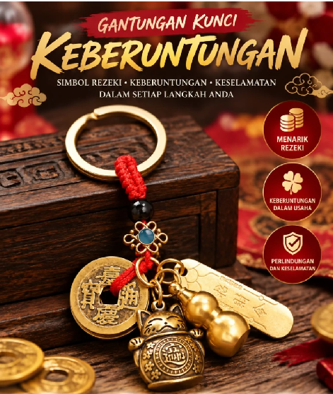 Gantungan Kunci Keberuntungan logo