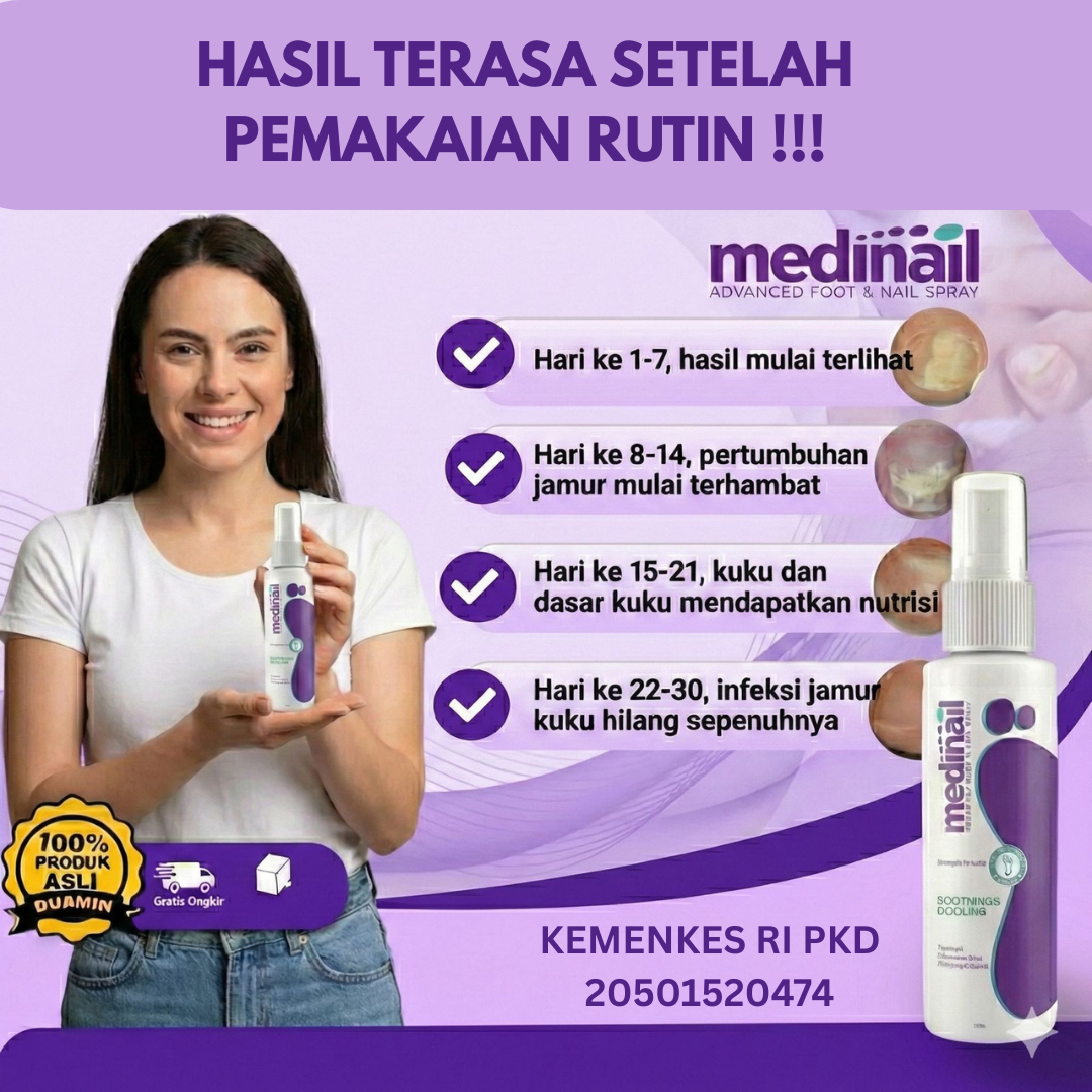 SPRAY KUKU PENGHILANG JAMUR MEDINAIL GA 11