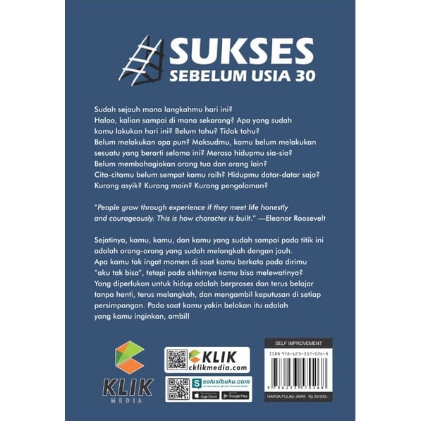 Buku Sukses Sebelum Usia 30 ✨