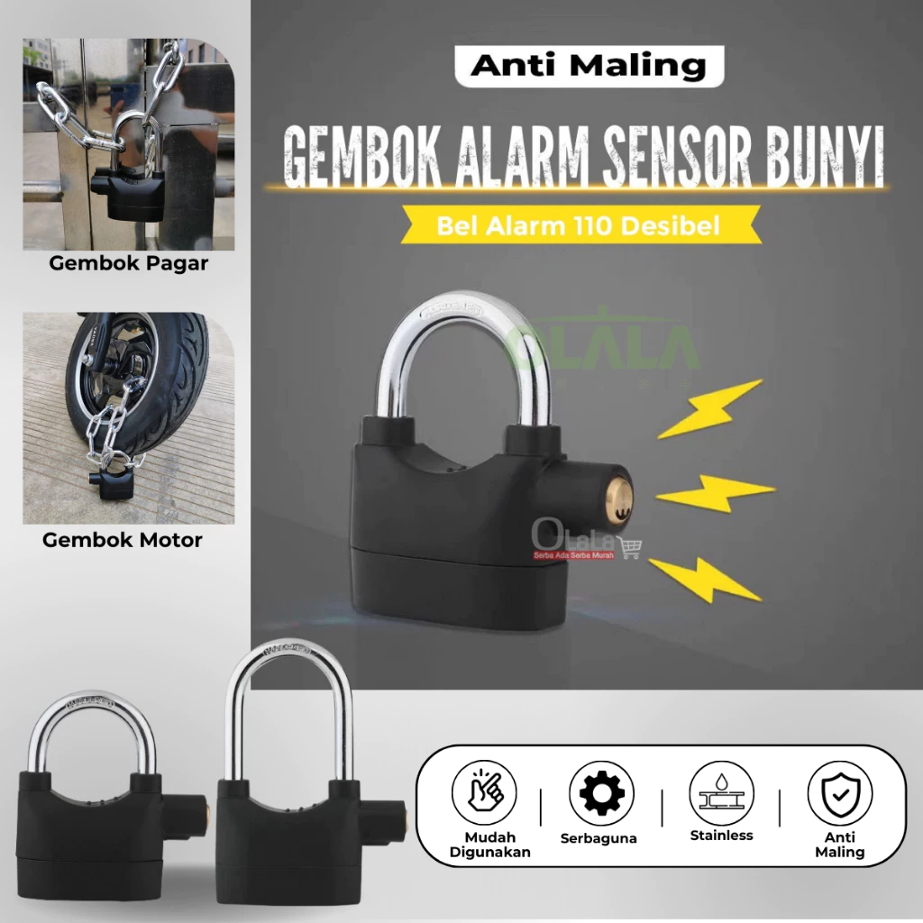 Gembok Alarm - GADS (Rima) logo