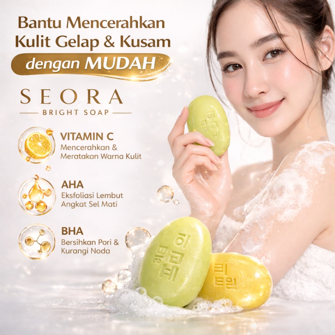 Seora Bright Soap R-G8 logo