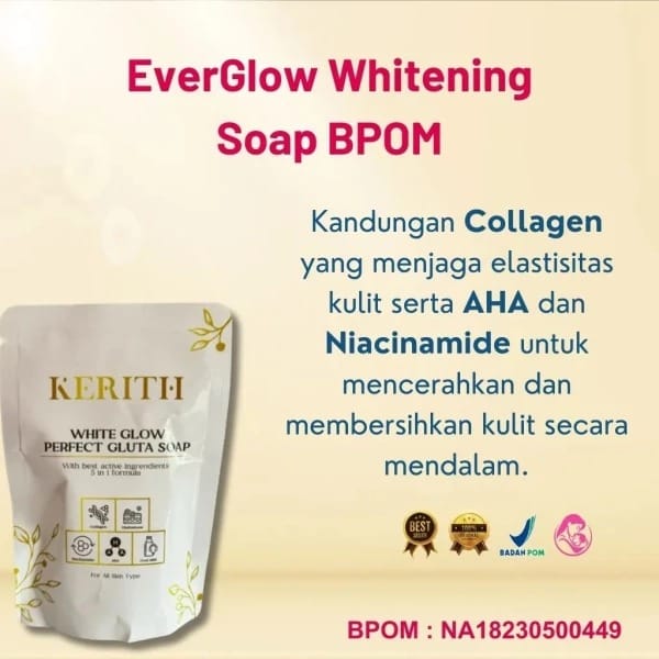 EverGlow Whitening Soap BPOM BL62-36