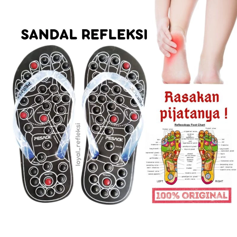 SANDAL REFLEKSI PIJAT KAKI KESEHATAN AKUPUNTUR - LD logo