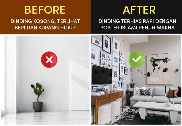 ISLAMICWALL (Hiasan Dinding Islami isi 6pcs) logo