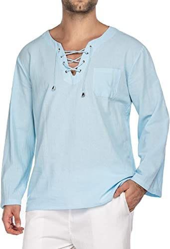Baju Koko Linen Pria Dewasa Muslim Ric Lengan Panjang Terlaris